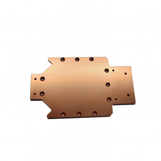 Pure Copper Radiator Shovel Heat Sink Radiator for Electronic Chip LED Power Amplifier Cooling Cooler